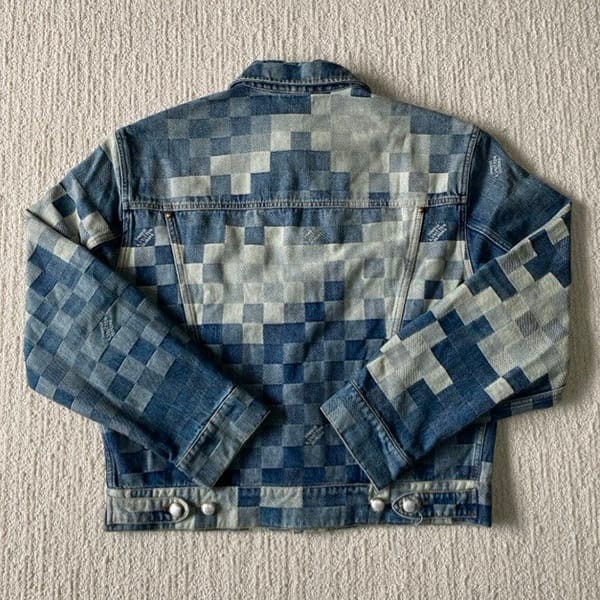 一目惚れ♪ルイヴィトン ダミエクラシックデニムジャケット n級品 1AFHUU